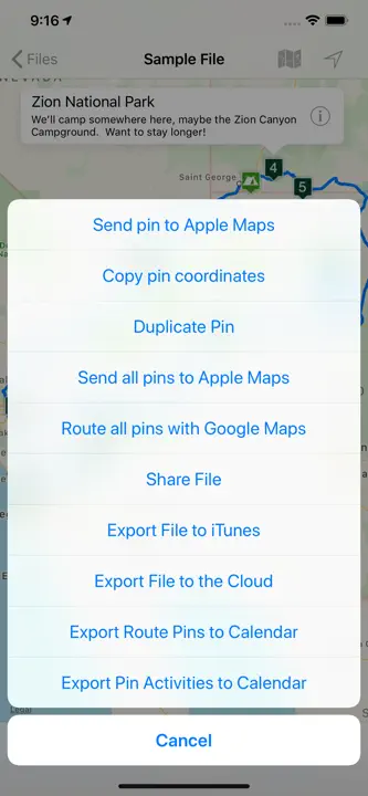 Road Trip Planner Viewerのスクリーンショット（9/10）