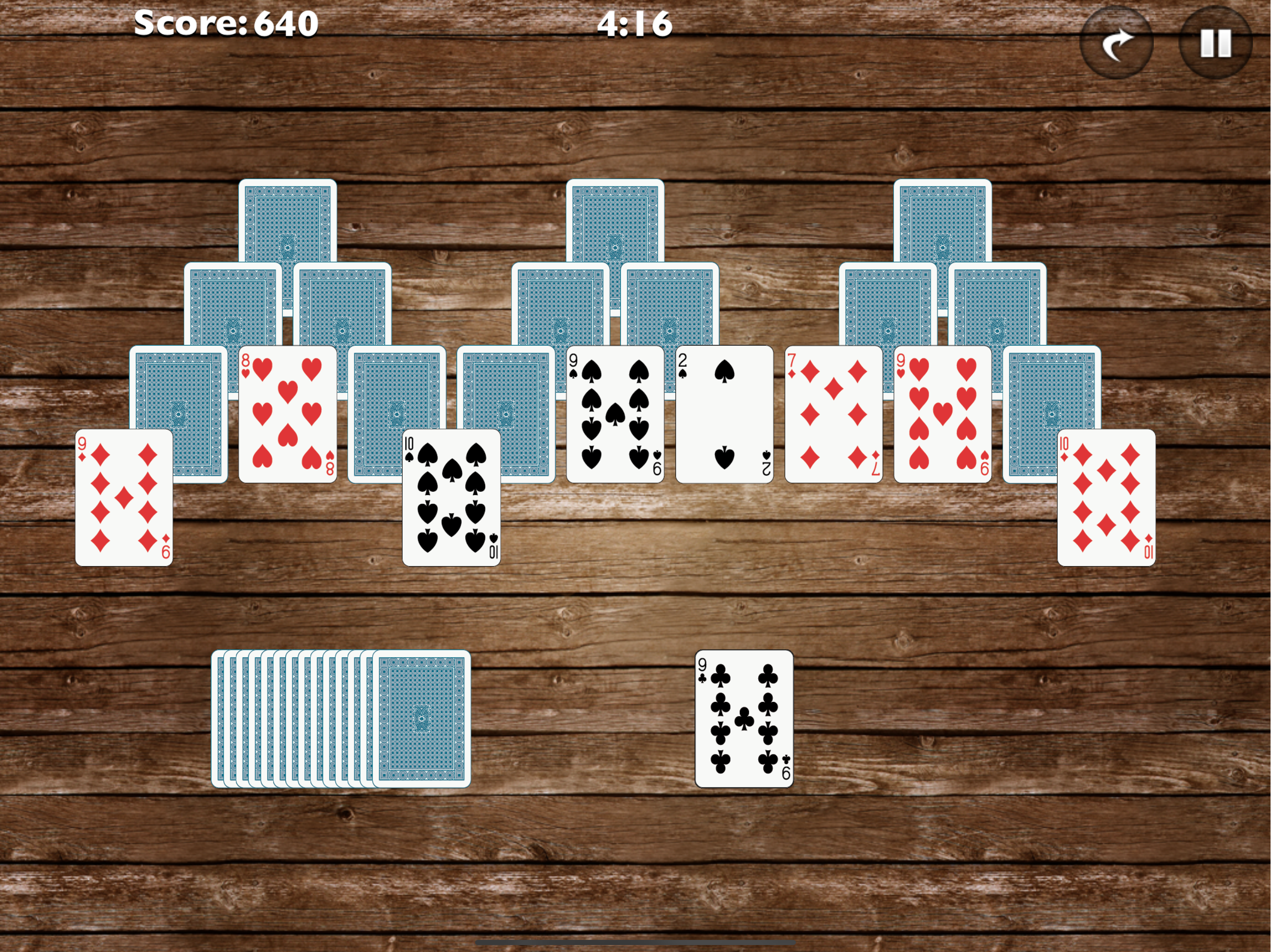 Solitaire Tri-Peaks Go