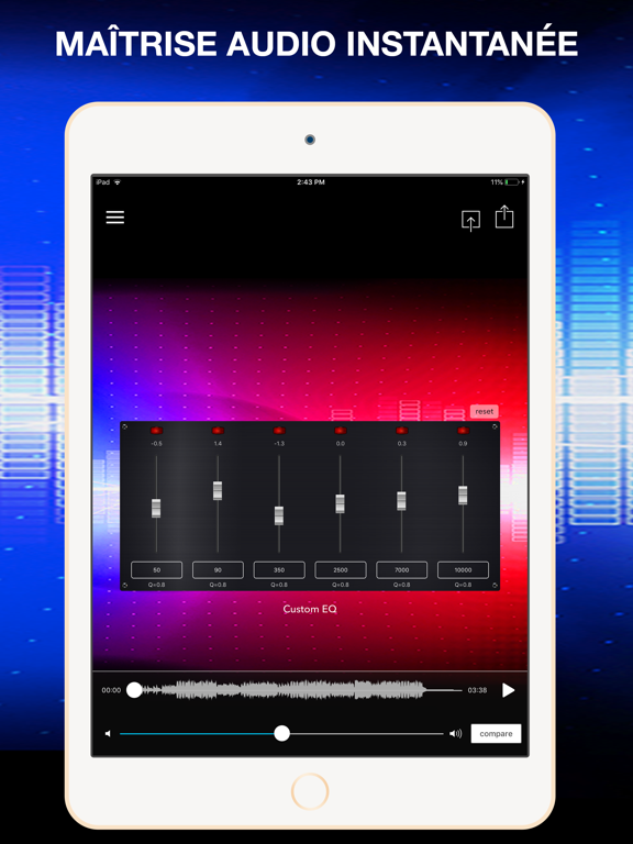 Screenshot #4 pour AudioMaster: Audio Mastering