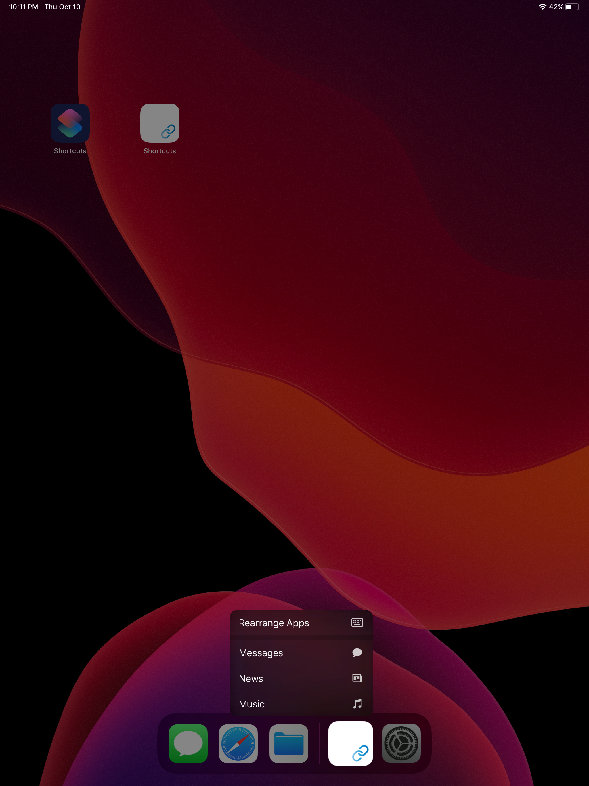 Shortcuts (Quick Open)