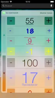 widget contador iphone capturas de pantalla 3