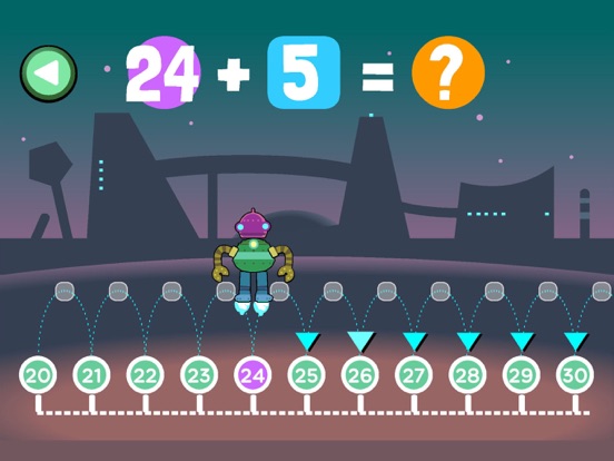 Screenshot #5 pour Robo Math Number Line Galaxy