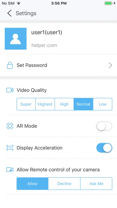 App screenshot