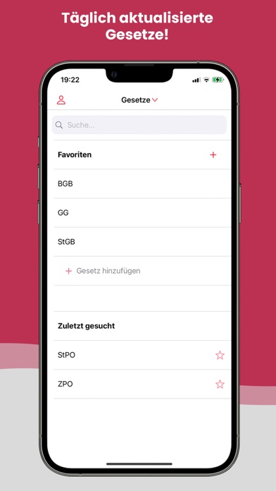 GesetzeHero Screenshot