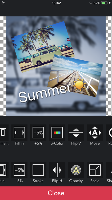 Screenshot #3 pour SooPic - Image Collage Editor
