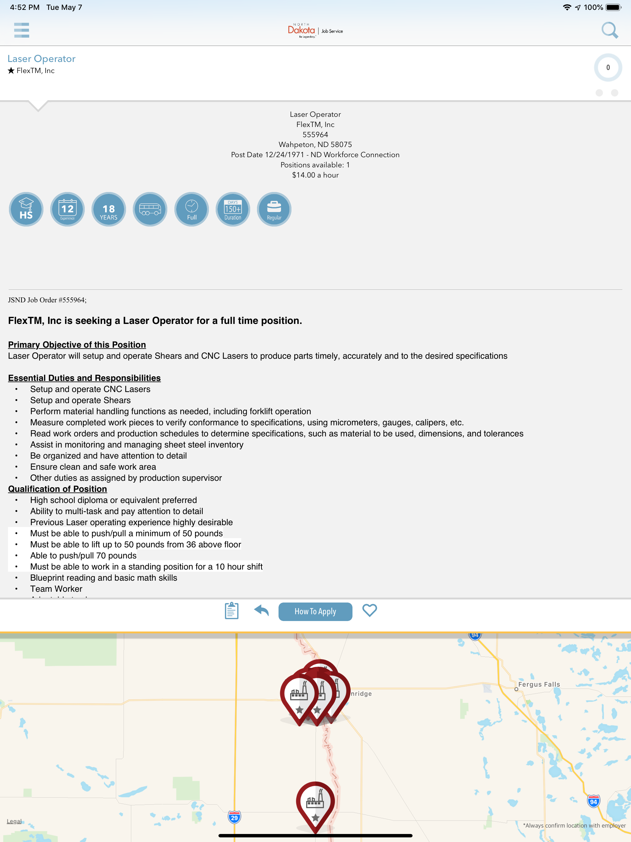 Job Service ND screenshot 7