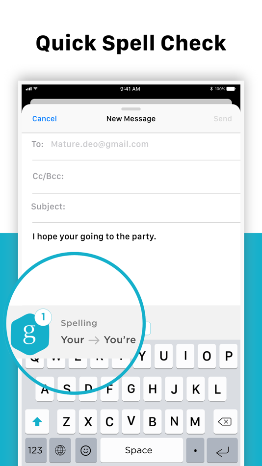 #2. AI Keyboard & Grammar Checker (iOS) Podle: CONTENT ARCADE DUBAI LTD FZE