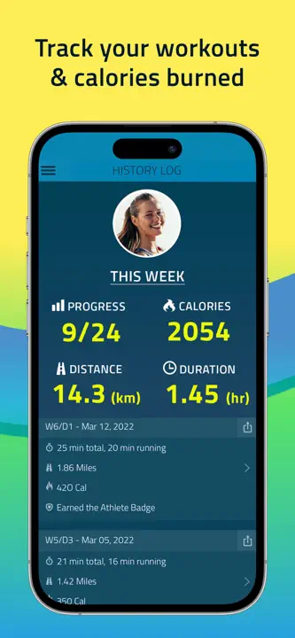 10K Runner, Couch to 10K Runのスクリーンショット（5/8）