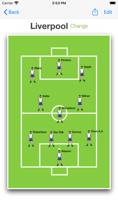 My Football Teams iPhone screenshot 7 - Sports app