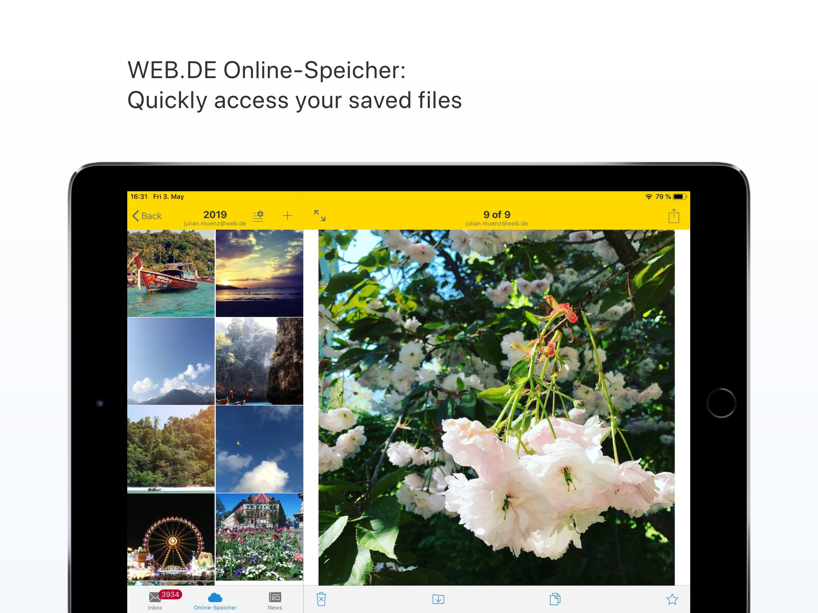 WEB.DE - Mail, Cloud & News