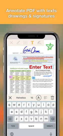 Captura de pantalla de Doc OCR - Book PDF Scanner en iPhone 4