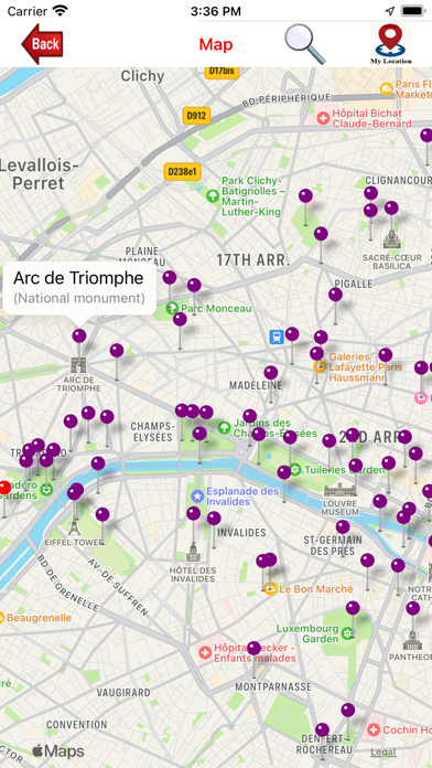 Screenshot #2 pour Visit Paris