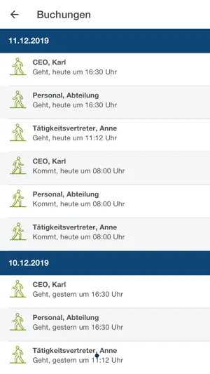 Infoniqa TIME screenshot 3