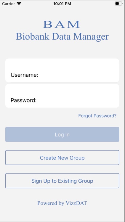 BAM - Biobank Data Manager