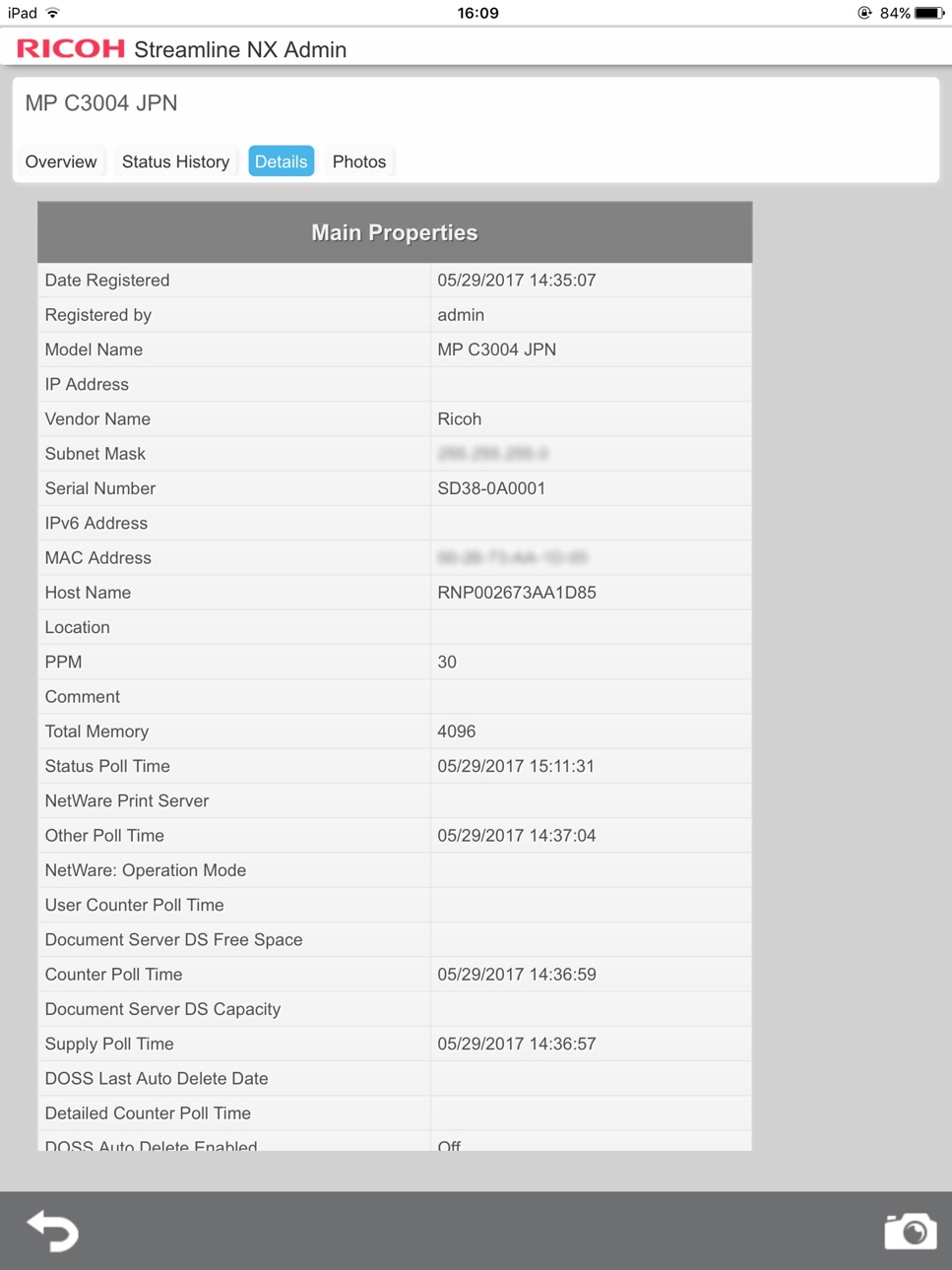 iPad screenshot