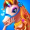 njoy a horse ride in cute pony games and start taking care of your cute foal in this Pet Horse Care : Horse Games