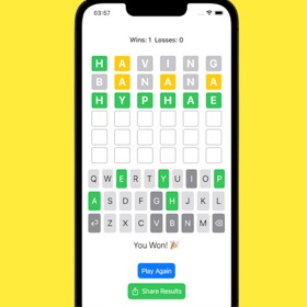 Letters Word Game