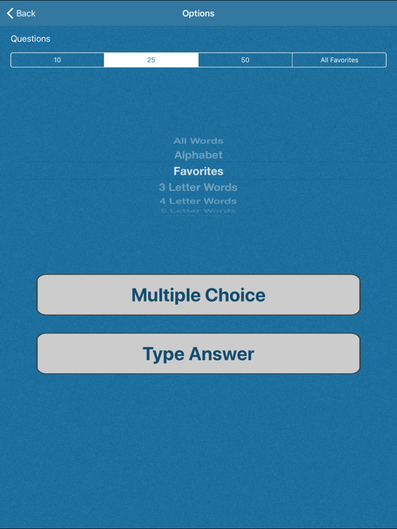 ASL Fingerspell Dictionary iPad screenshot 5 - Education app