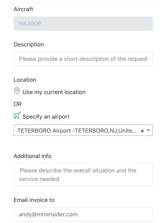 Alpha Wingman Mobile iPad screenshot 7 - Productivity app