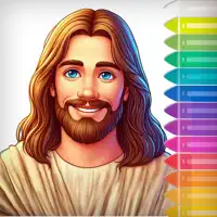 Bible coloring book for paint