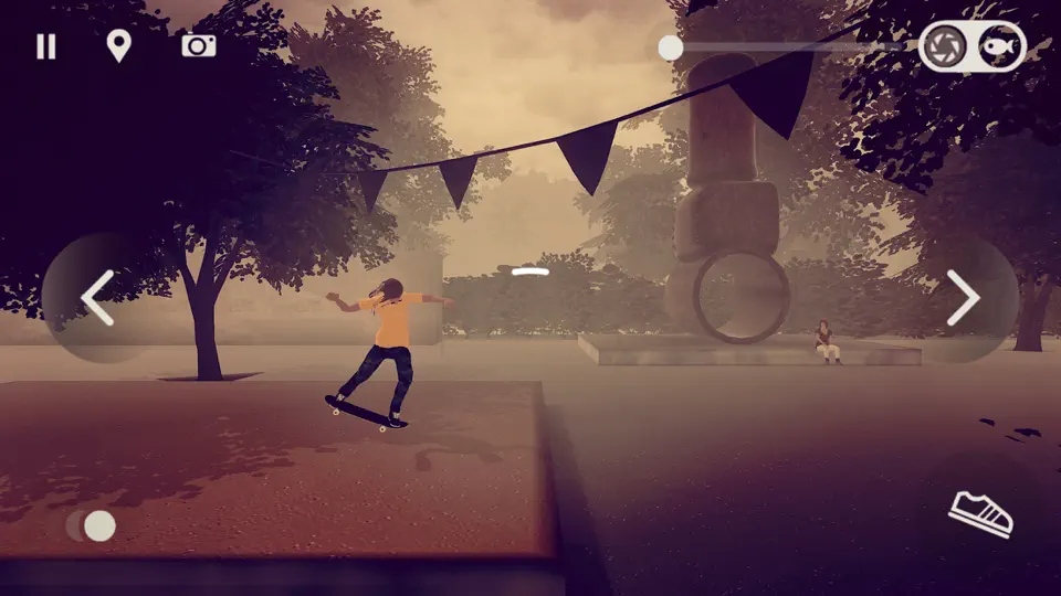 Capture d'écran de Skate City sur iPhone 4
