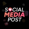 Social Media Post Maker App icon