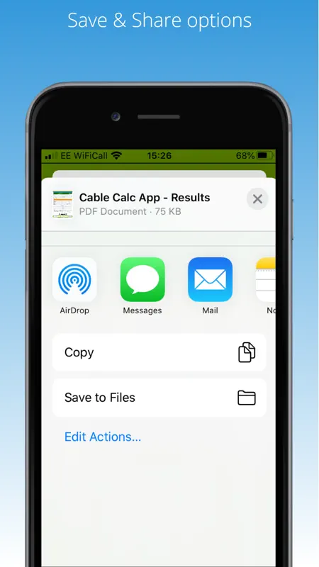 Cable Calc screenshot 7 of 7