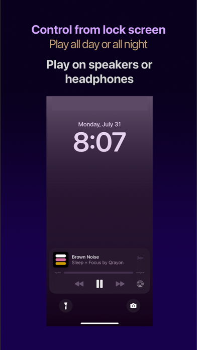 Brown Noise: Sleep + Focus Screenshot