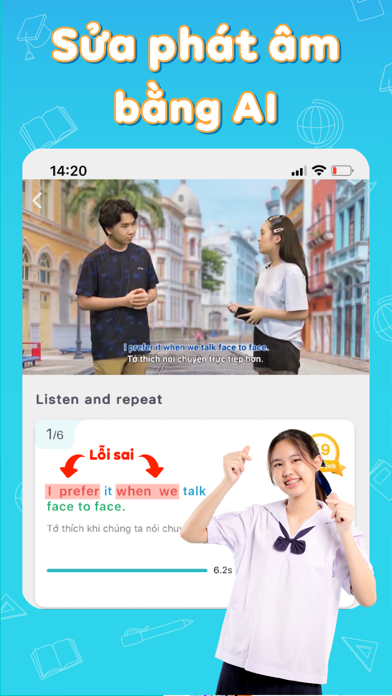 EDUPIA TEEN - Tiếng Anh THCS Screenshot