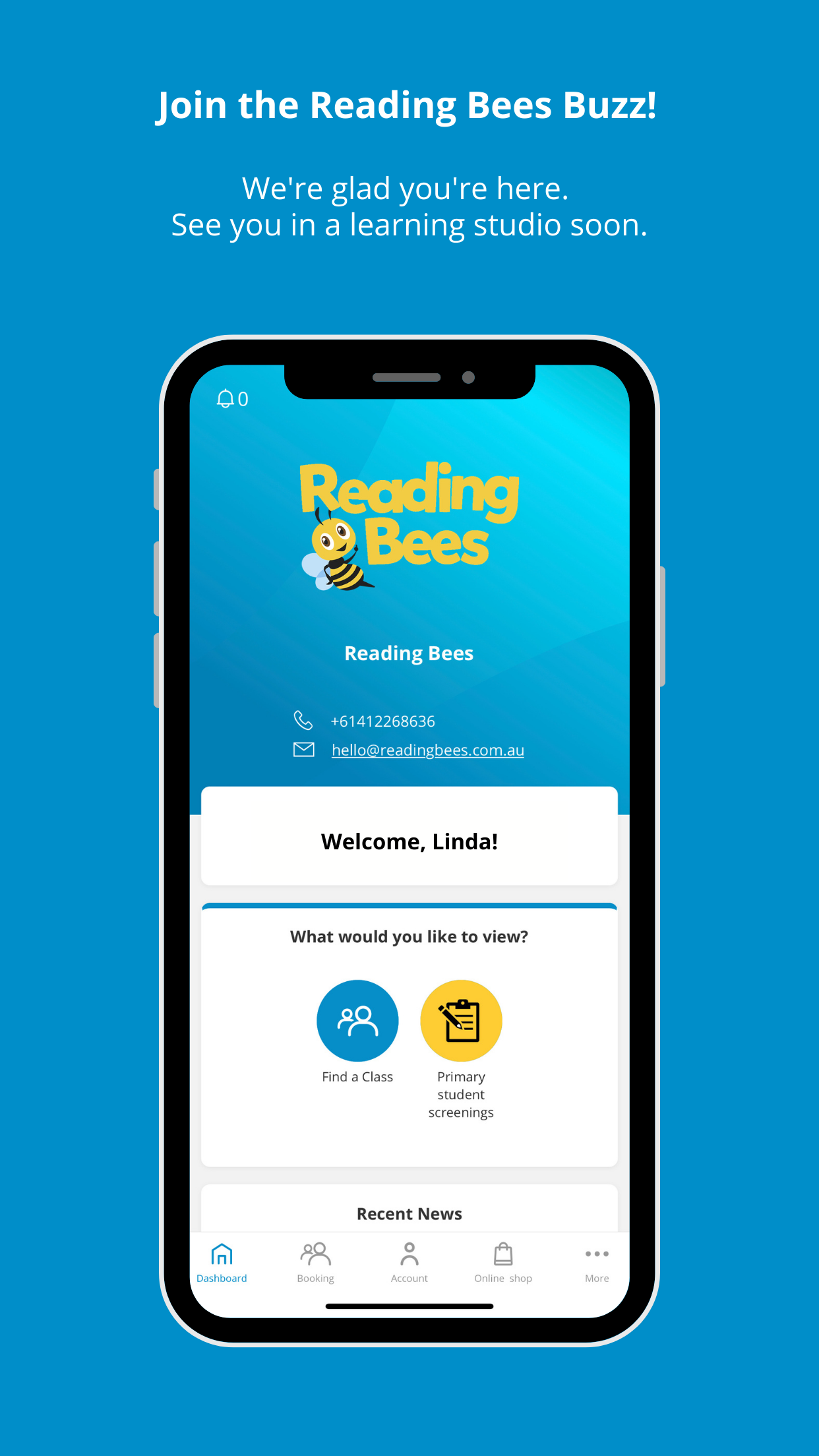 Reading Bees App