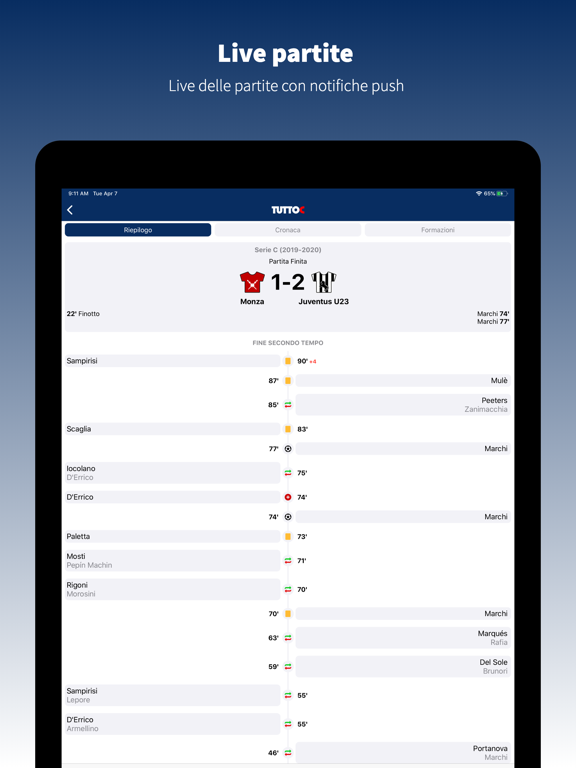 Tutto C iPad screenshot 4 - News app
