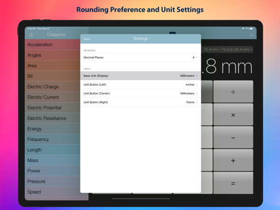 Screenshot #6 pour MeasuresCalc