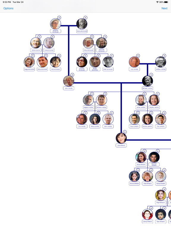 Screenshot #6 pour Family Tree Photo