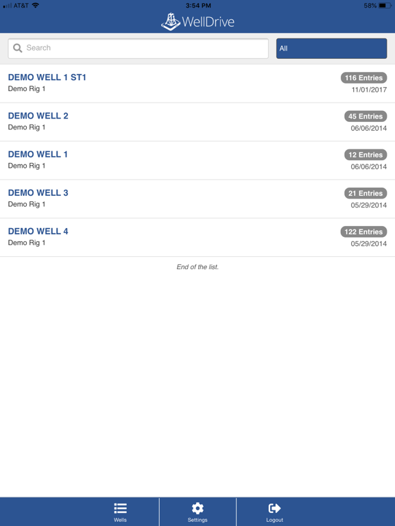 WellDrive iPad screenshot 2 - Business app