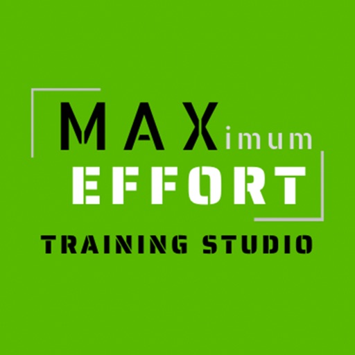 MAXimum EFFORT TRAINING STUDIO
