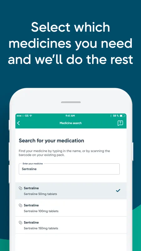 Well Repeat NHS Prescriptions screenshot 3 of 4