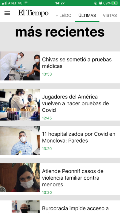 Screenshot 2 of El Tiempo Monclova App
