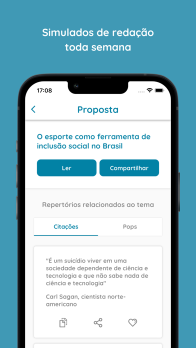 Citaí - Citações e Propostas Screenshot