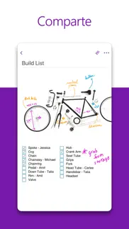 microsoft onenote iphone capturas de pantalla 3