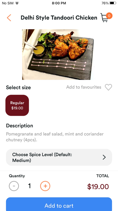 Spice & Saffron Screenshot