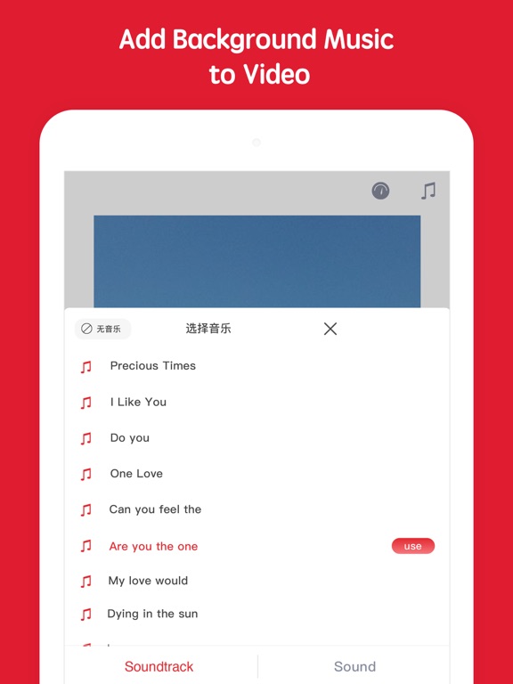 Erase&Change Video Background iPad screenshot 4 - Photo & Video app