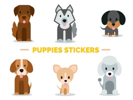 Cute Puppies Stickers!