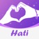 Hati - Space Werewolf app icon - Social Networking app for iPhone