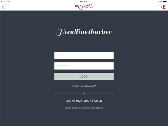 Headlines Barber Shop app screenshot 3