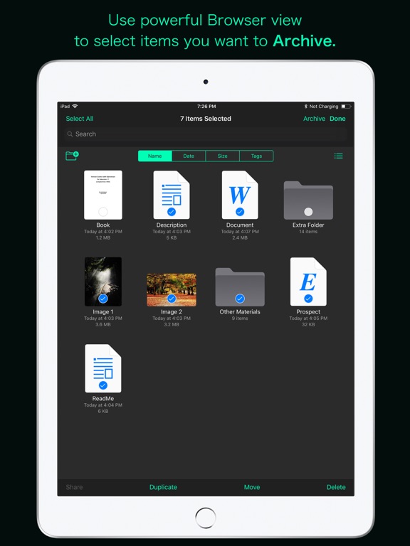 Screenshot #6 pour Archive Utility
