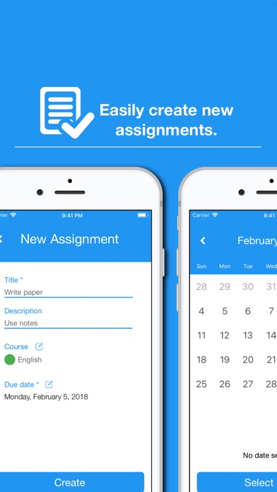 Homework Pal iPhone screenshot 5 - Productivity app
