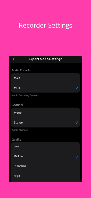 ‎ProAudio - Voice Recorder&Memo Screenshot