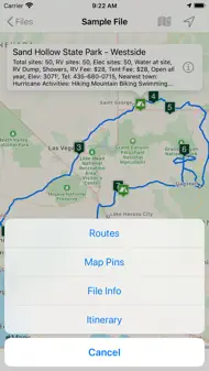 Road Trip Planner Viewer iphone bilder 1
