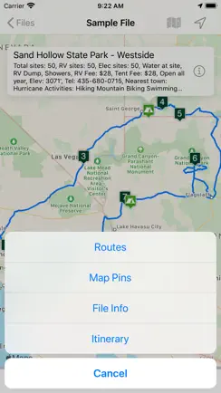 Road Trip Planner Viewer iPhone image 2