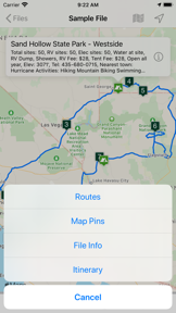 Road Trip Planner Viewer screenshot